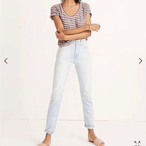 Madewell The Perfect‎ Vintage Jeans women's size 30 Fitzgerald Wash preppy
